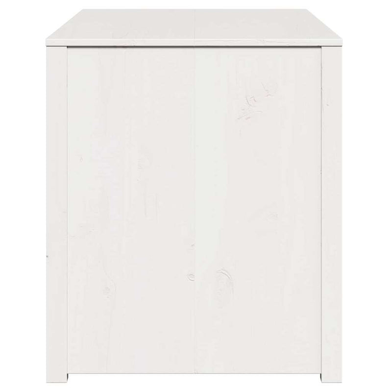 vidaXL Konyhaszekrény polcokkal Fehér 106 x 55 x 64 cm Tömör fenyőfa