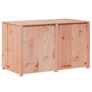 vidaXL Konyhaszekrény polcokkal Barna 106 x 55 x 64 cm Tömör fenyőfa