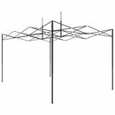 vidaXL Üvegház pop-up kerettel tetővel Zöld 290 x 430 x 315 cm Vas
