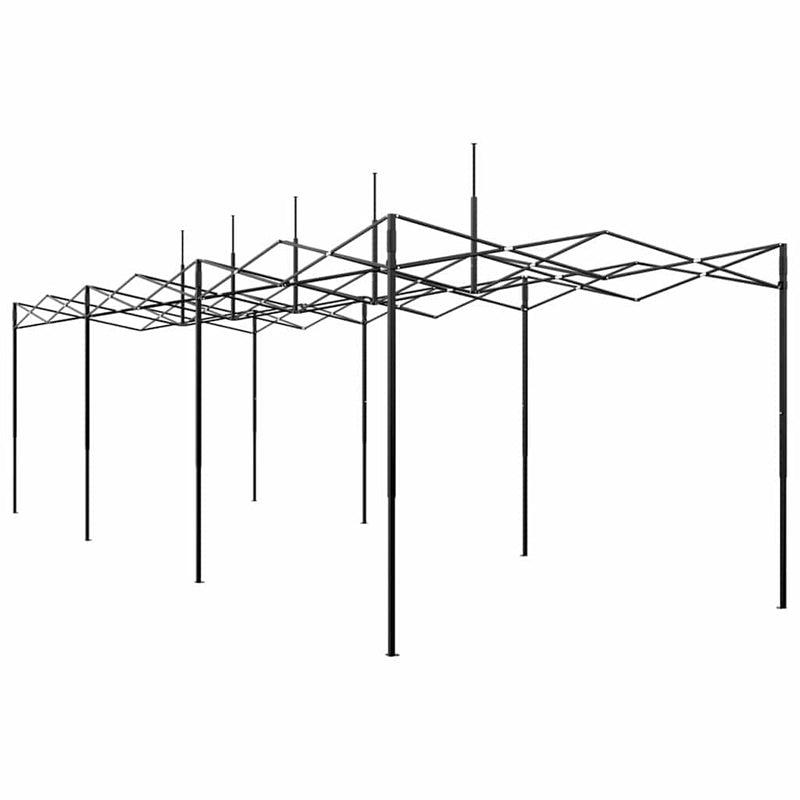 vidaXL Melegház tetővel Zöld 290 x 870 x 315 cm Acél