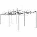 vidaXL Üvegház pop-up kerettel tetővel Zöld 290 x 870 x 315 cm Vas