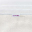 vidaXL Ágy Matrac matracmal Krém 90 x 200 cm szövet