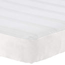 vidaXL Ágy Matrac matracmal Krém 180 x 200 cm szövet