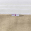 vidaXL Ágy Matrac matracmal Zöld 180 x 200 cm szövet