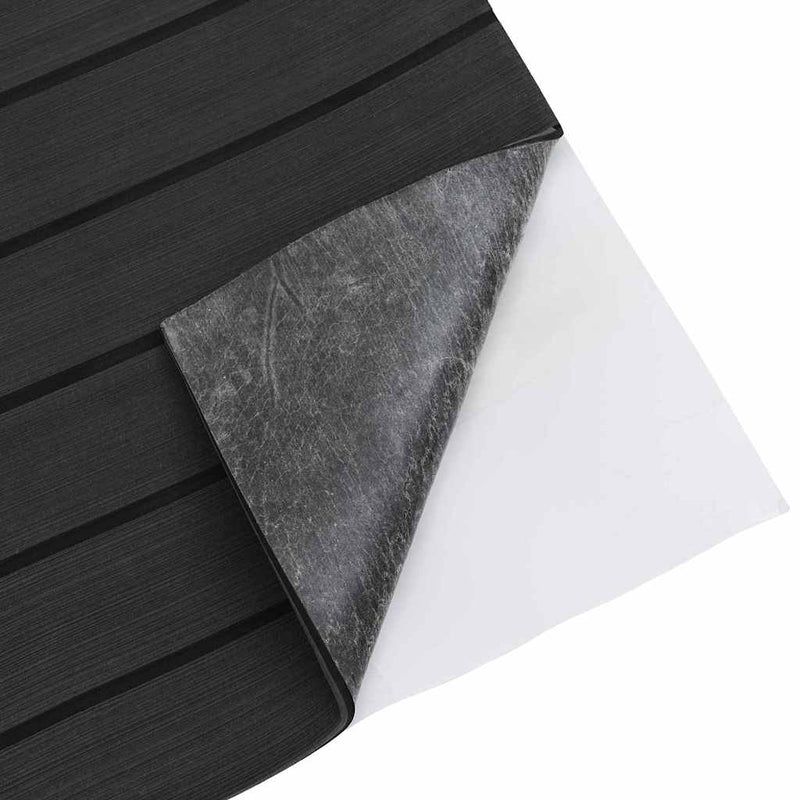 vidaXL Csónak padló Sötétszürke és fekete 240 x 90 cm EVA hab