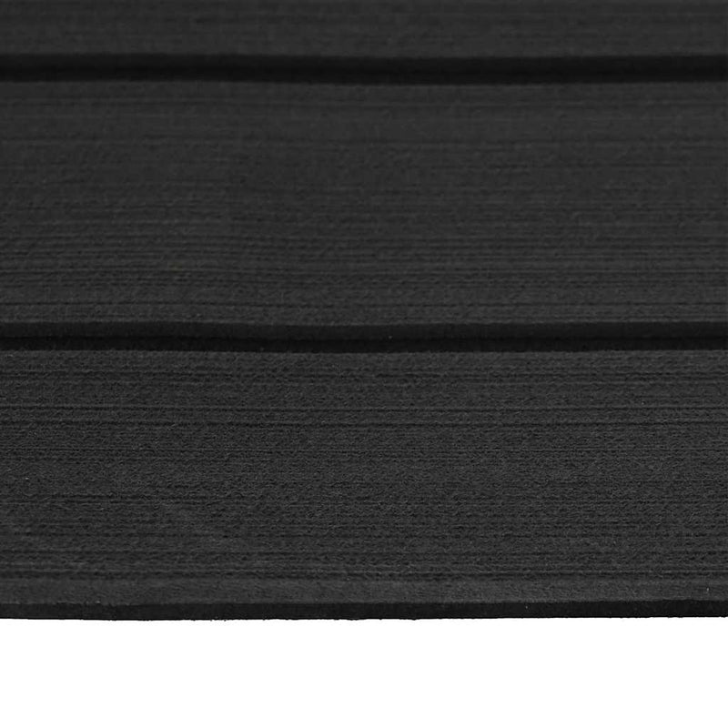 vidaXL Csónak padló Sötétszürke és fekete 240 x 90 cm EVA hab