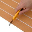 vidaXL Csónak padló Barna és fehér 240 x 90 cm EVA hab