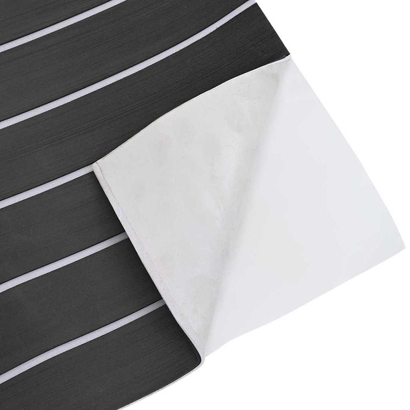 vidaXL Csónak padló sötétszürke és fehér 240 x 90 cm EVA hab