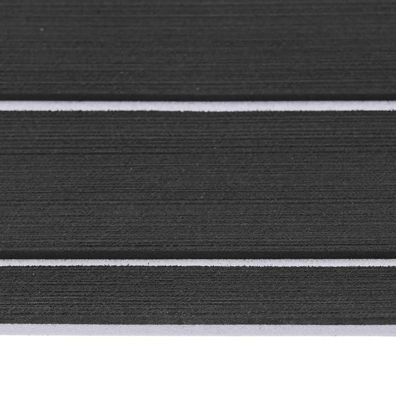 vidaXL Csónak padló sötétszürke és fehér 240 x 90 cm EVA hab