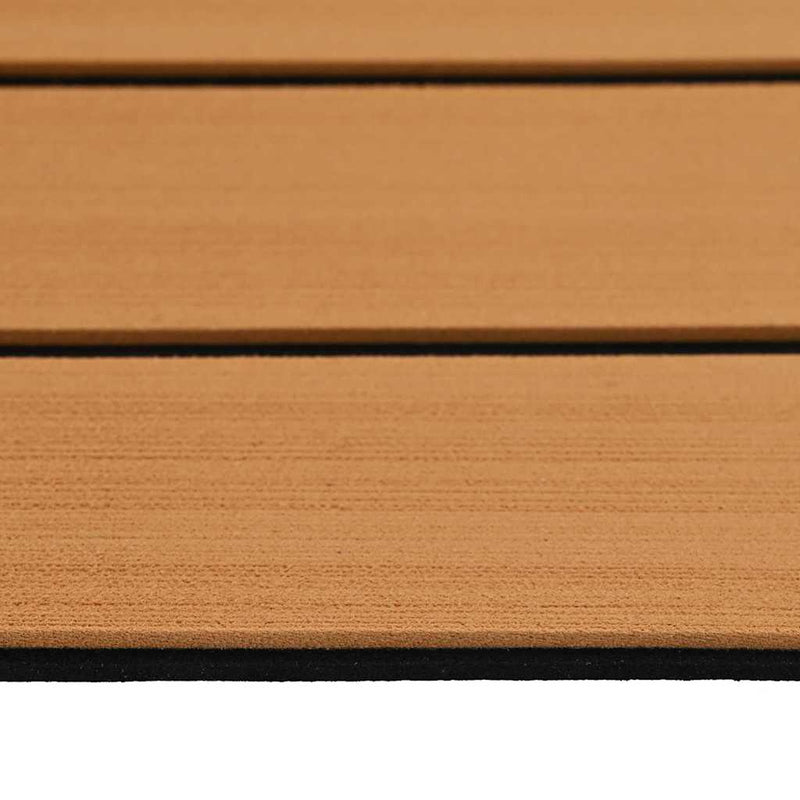 vidaXL Csónak padló Barna és fekete 240 x 60 cm EVA hab