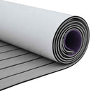 vidaXL Csónak padló világos szürke és fekete 240 x 60 cm EVA hab