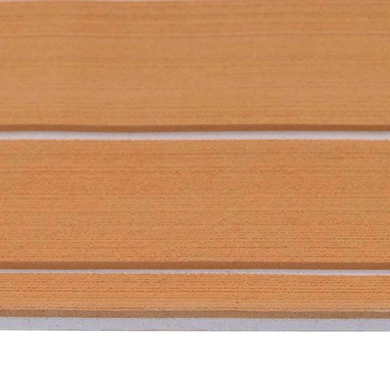 vidaXL Csónak padló Barna és fehér 240 x 60 cm EVA hab