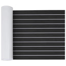 vidaXL Csónak padló sötétszürke és fehér 240 x 60 cm EVA hab