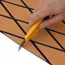 vidaXL Csónak padló Barna és fekete 190 x 70 cm EVA hab