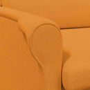 vidaXL karosszék Sötétsárga 76 x 94 x 102 cm szövet