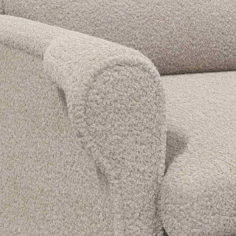 vidaXL karosszék Világosszürke 76 x 94 x 102 cm