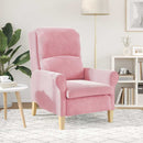 vidaXL karosszék Rózsaszín 76 x 94 x 102 cm Bársony