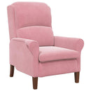 vidaXL karosszék Rózsaszín Bársony