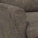 vidaXL karosszék Sötétszürke 76 x 94 x 102 cm Műbőr