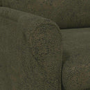 vidaXL karosszék Katonai zöld 76 x 94 x 102 cm Műbőr