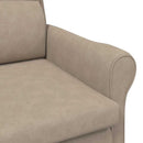 vidaXL karosszék Tópszínű 76 x 94 x 102 cm Mikroszálas