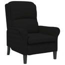 vidaXL karosszék Fekete 76 x 94 x 102 cm Mikroszálas