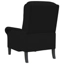 vidaXL karosszék Fekete 76 x 94 x 102 cm Mikroszálas
