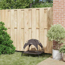 vidaXL Kutyafekhely Barna s Acél