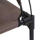 vidaXL Kutyafekhely Barna m Acél