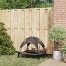 vidaXL Kutyafekhely Barna m Acél