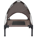 vidaXL Kutyafekhely Barna m Acél