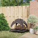 vidaXL Kutyafekhely Barna l Acél