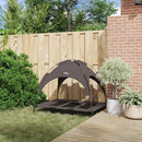 vidaXL Kutyafekhely Barna xl Acél