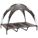 vidaXL Kutyafekhely Barna xl Acél