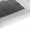 vidaXL Kutyafekhely Ezüst szürke s Acél