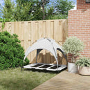 vidaXL Kutyafekhely Ezüst Szürke xl Acél