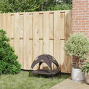 vidaXL Kutyafekhely Barna s Acél