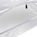 vidaXL Kutyafekhely Ezüst Szürke s Acél