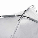 vidaXL Kutyafekhely Ezüst szürke m Acél