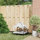 vidaXL Kutyafekhely Ezüst szürke m Acél