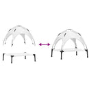 vidaXL Kutyafekhely Ezüst szürke m Acél