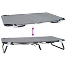 vidaXL Kutyafekhely Világosszürke 90 x 55 x 18 cm