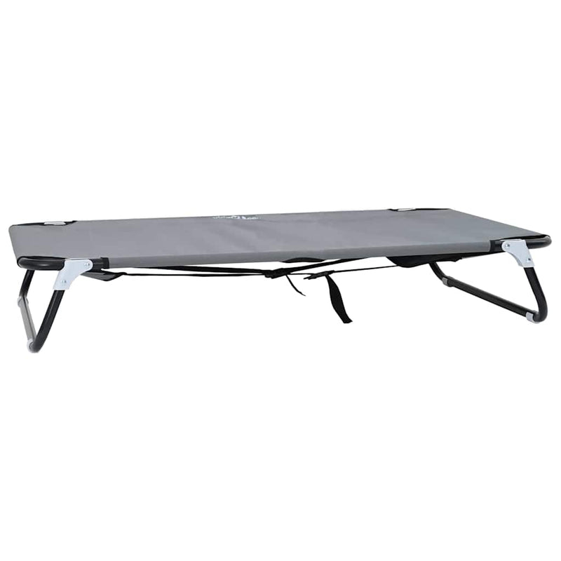 vidaXL Kutyafekhely Világosszürke 105 x 65 x 18 cm