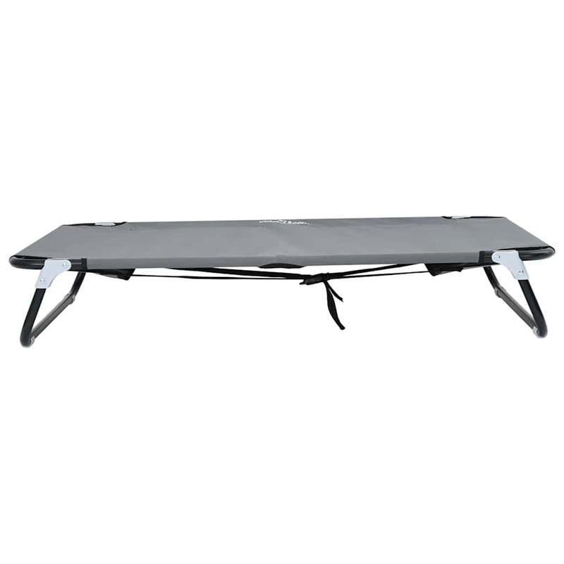 vidaXL Kutyafekhely Világosszürke 105 x 65 x 18 cm