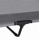 vidaXL Felemelkedett kutyafekhely Világosszürke 127 x 81 x 108 cm