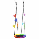 vidaXL Fészek hinta Kék 60 x 60 x 180 cm Poliészter