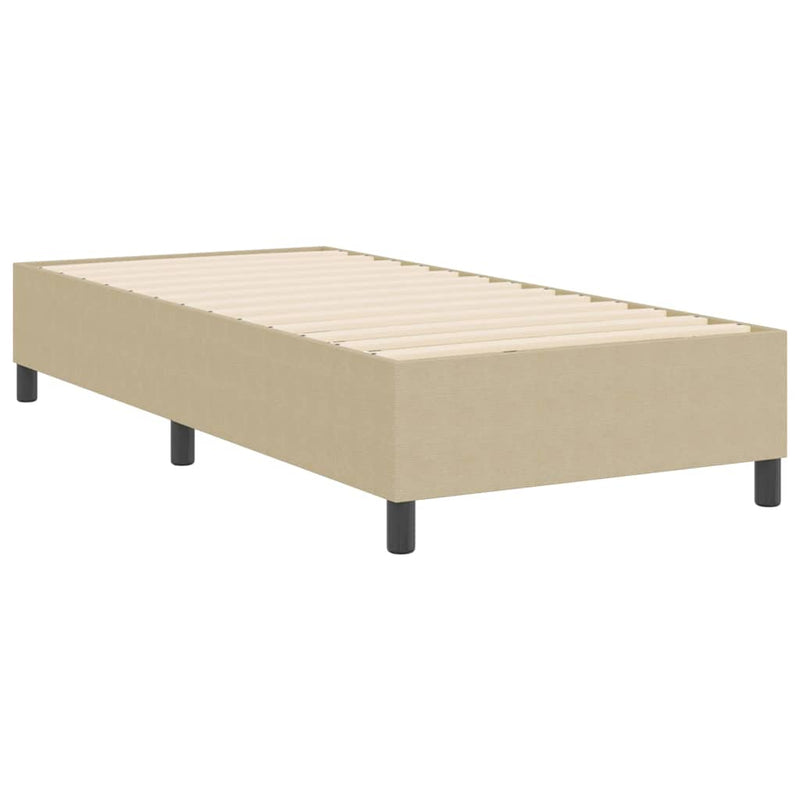vidaXL Boxrugós ágy Szürke zöld 90 x 200 cm Bársony anyag