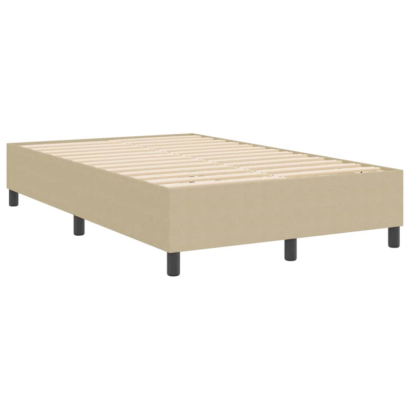vidaXL Boxrugós ágy Szürke zöld 120 x 190 cm Bársony anyag