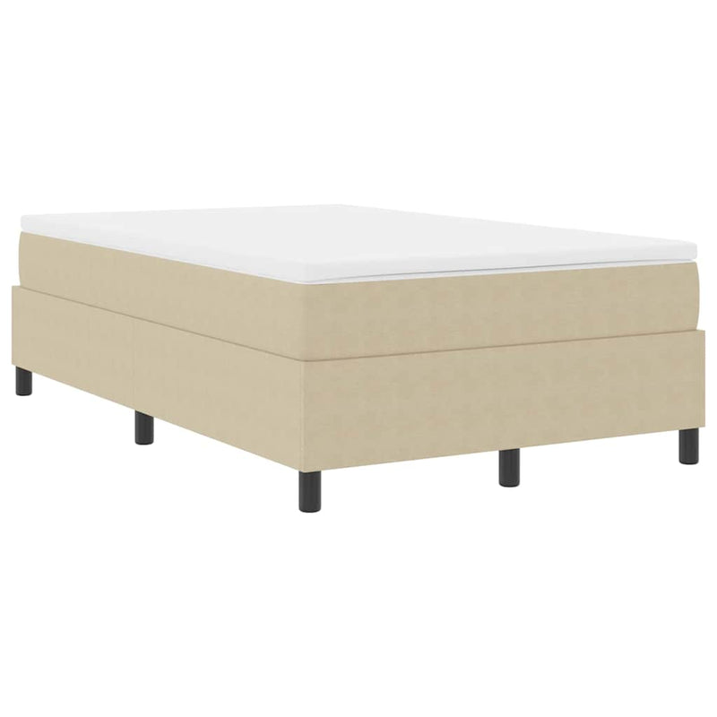vidaXL Boxrugós ágy Szürke zöld 120 x 190 cm Bársony anyag
