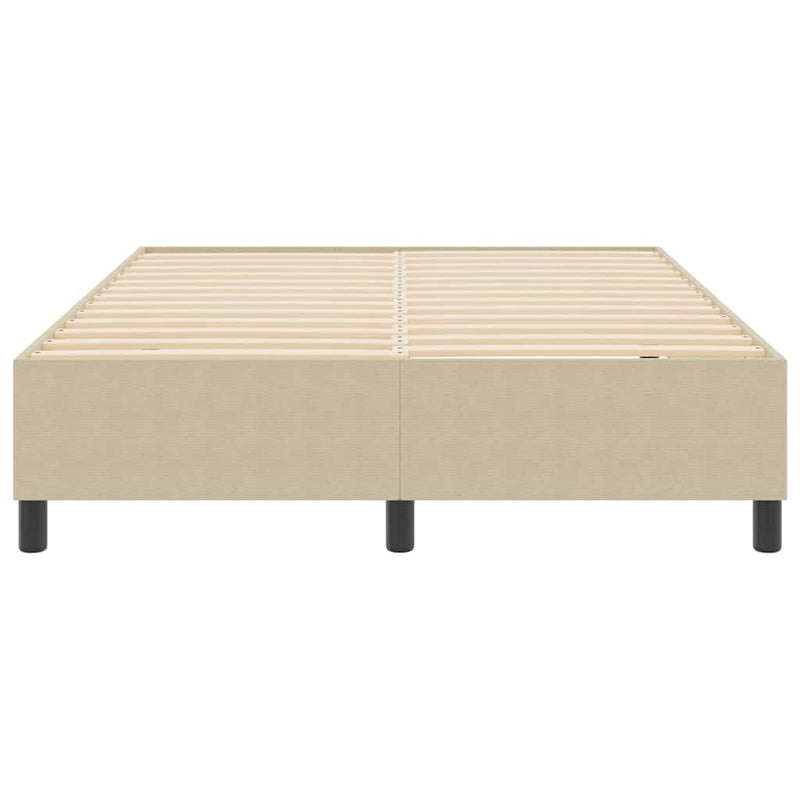 vidaXL Boxrugós ágy Szürke zöld 140 x 200 cm Bársony anyag